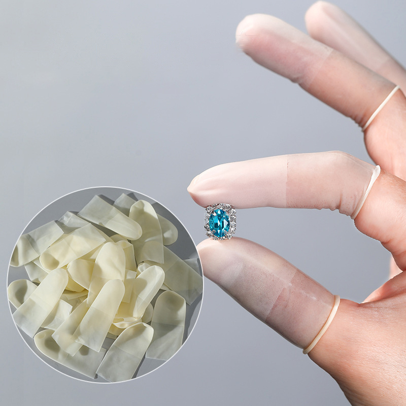 50Pcs/set Disposable Latex Fin - Latex Disposable Glove 评论和价格