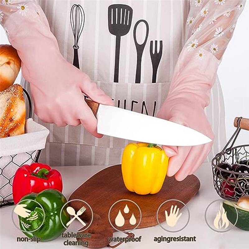 Dishwashing Cleaning Gloves 3  - Rubber Glove Cleaning 评论和价格