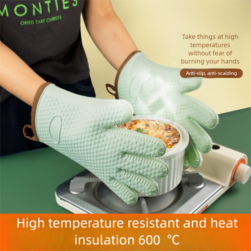 Non-slip Silicone Oven Mitts w - Oven Mitt Silicone 评论和价格