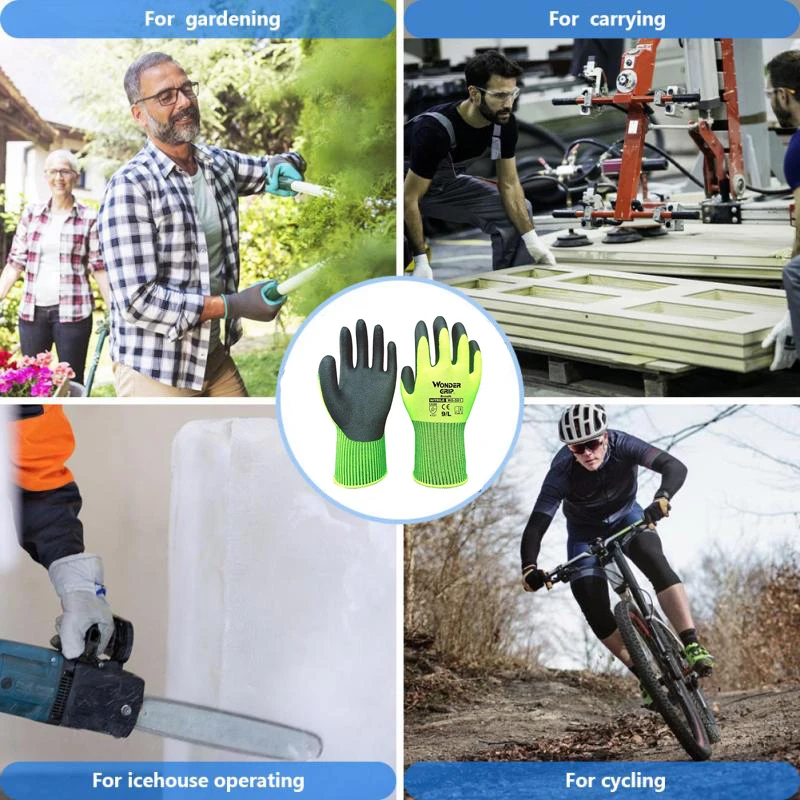 Wonder Grip Construction Glove - Nitrile Mechanic Glove 评论和价格