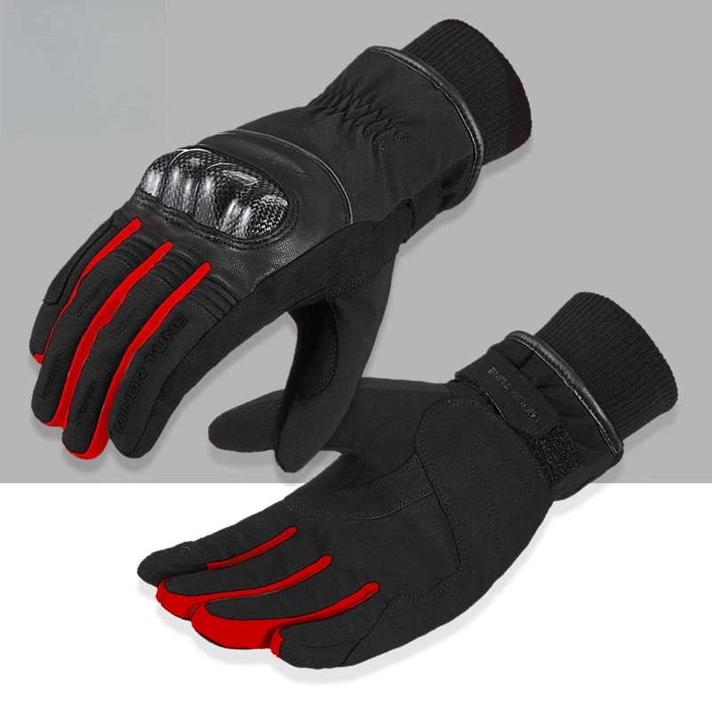 Winter Warm Motorcycle Gloves  - Motorcycle Glove Knuckle 评论和价格