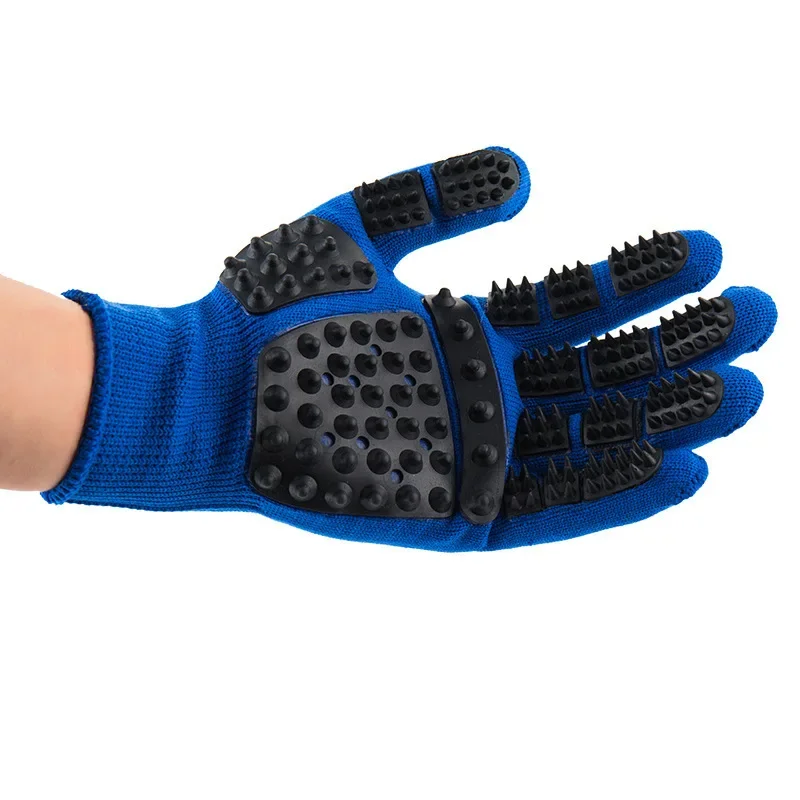 1PC Pet Hair Grooming Gloves C - Rubber Glove Cleaning 评论和价格
