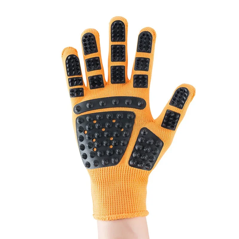 1PC Pet Hair Grooming Gloves C - Rubber Glove Cleaning 评论和价格
