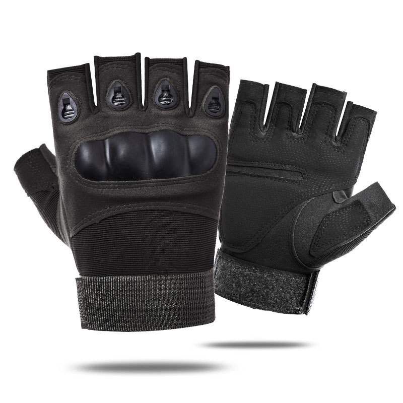Tactical Hard Knuckle Half Fin - Motorcycle Glove Knuckle 评论和价格