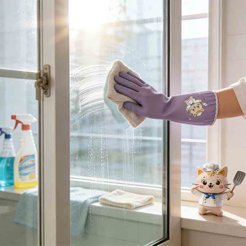 1 pair of household cleaning a - Dish Glove Rubber 评论和价格