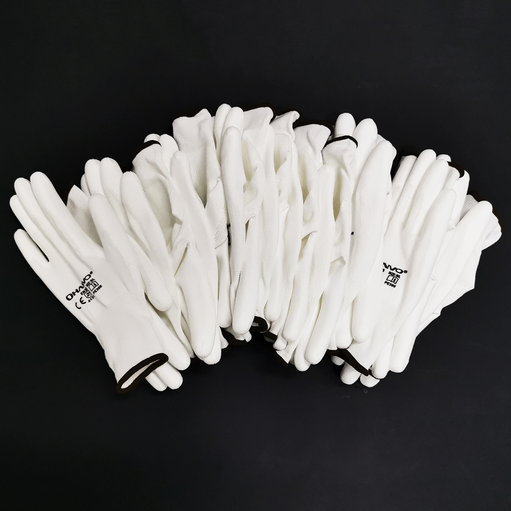 10 Pairs PU Nitrile Safety Coa - Nitrile Mechanic Glove 评论和价格