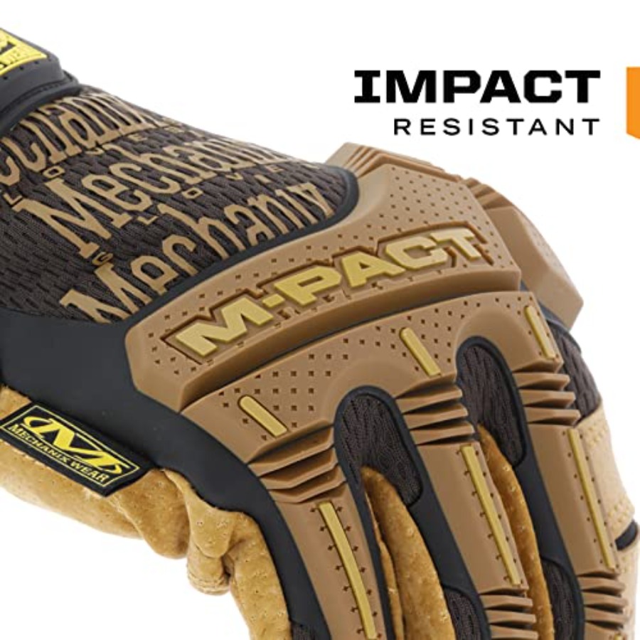 M-Pact Leather Gloves - Leathe - Work Glove Impact 评论和价格