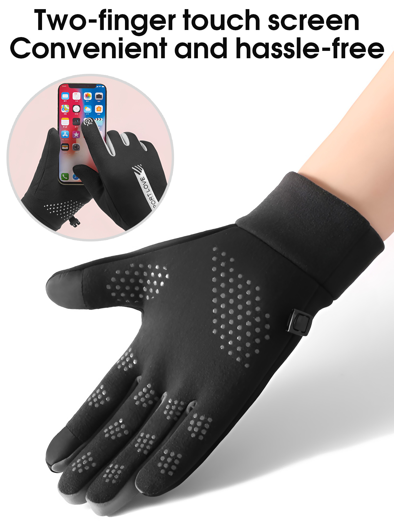 Winter Outdoor Sports Running  - Magic Touch Glove 评论和价格