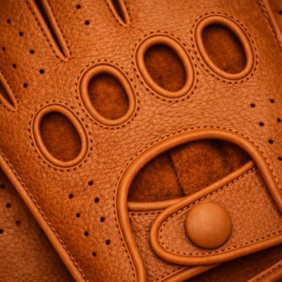 Mens fingerless leather drivin - Leather Driving Glove 评论和价格