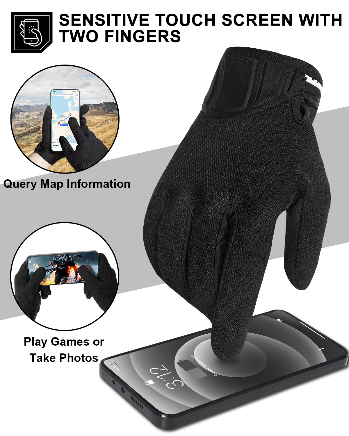 Outdoor Sports Running Glove W - Magic Touch Glove 评论和价格