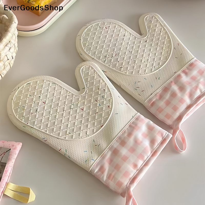 New New Cute Silicone Kitchen  - Oven Mitt Silicone 评论和价格