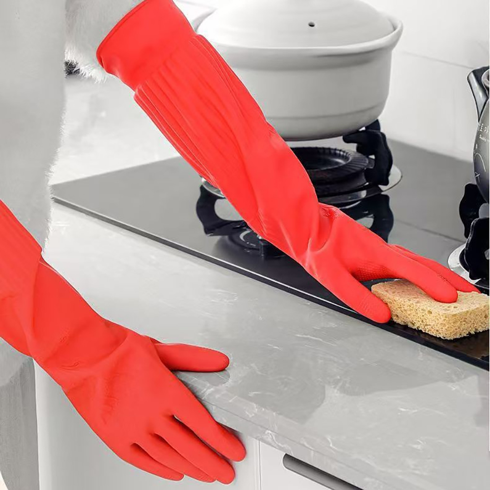 1 pair of cold-resistant glove - Dish Glove Rubber 评论和价格