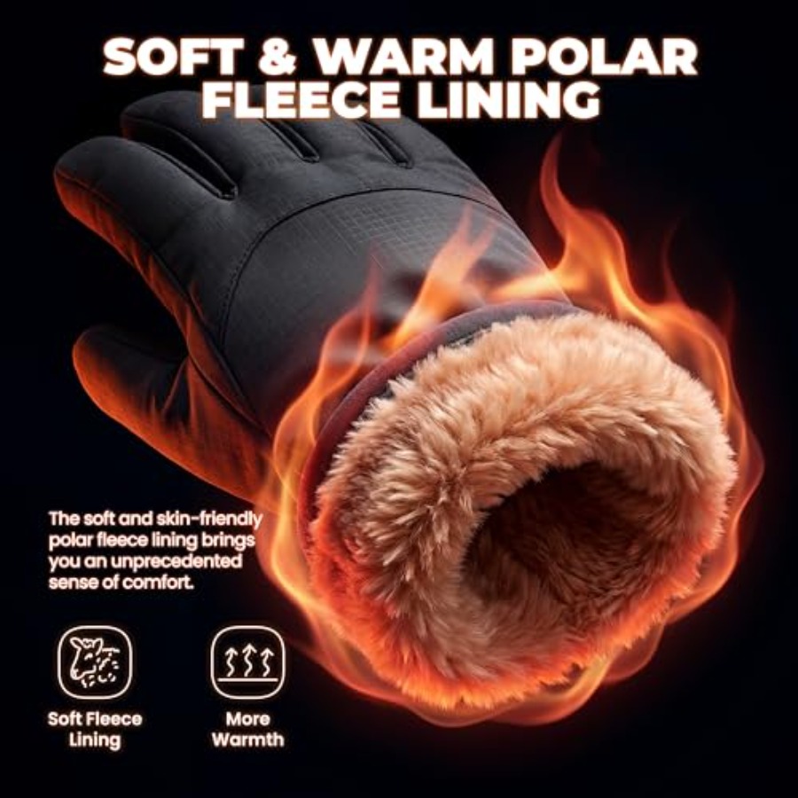 Winter Waterproof Ski Snow War - Ski Glove Waterproof 评论和价格