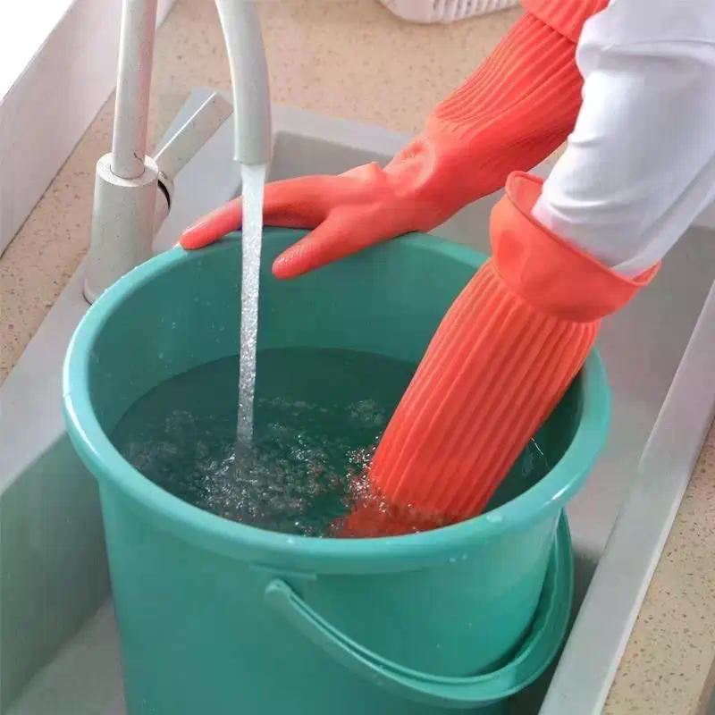 Long Reusable Rubber Dishwashi - Dish Glove Rubber 评论和价格