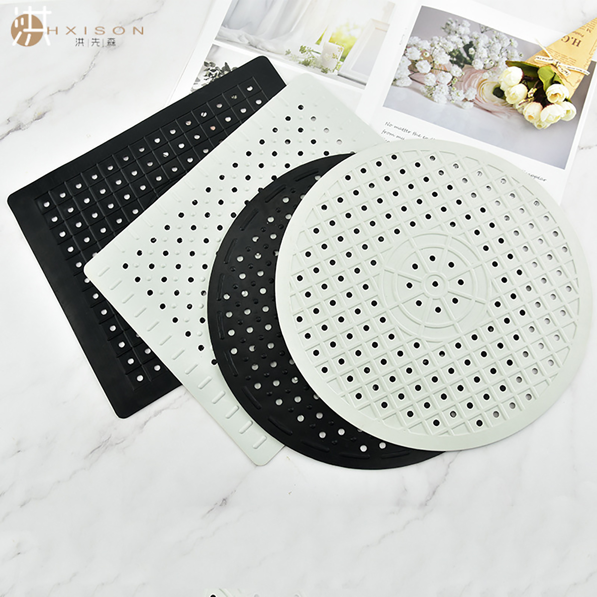 Kitchen sink protection mat, m - Dish Glove Rubber 评论和价格