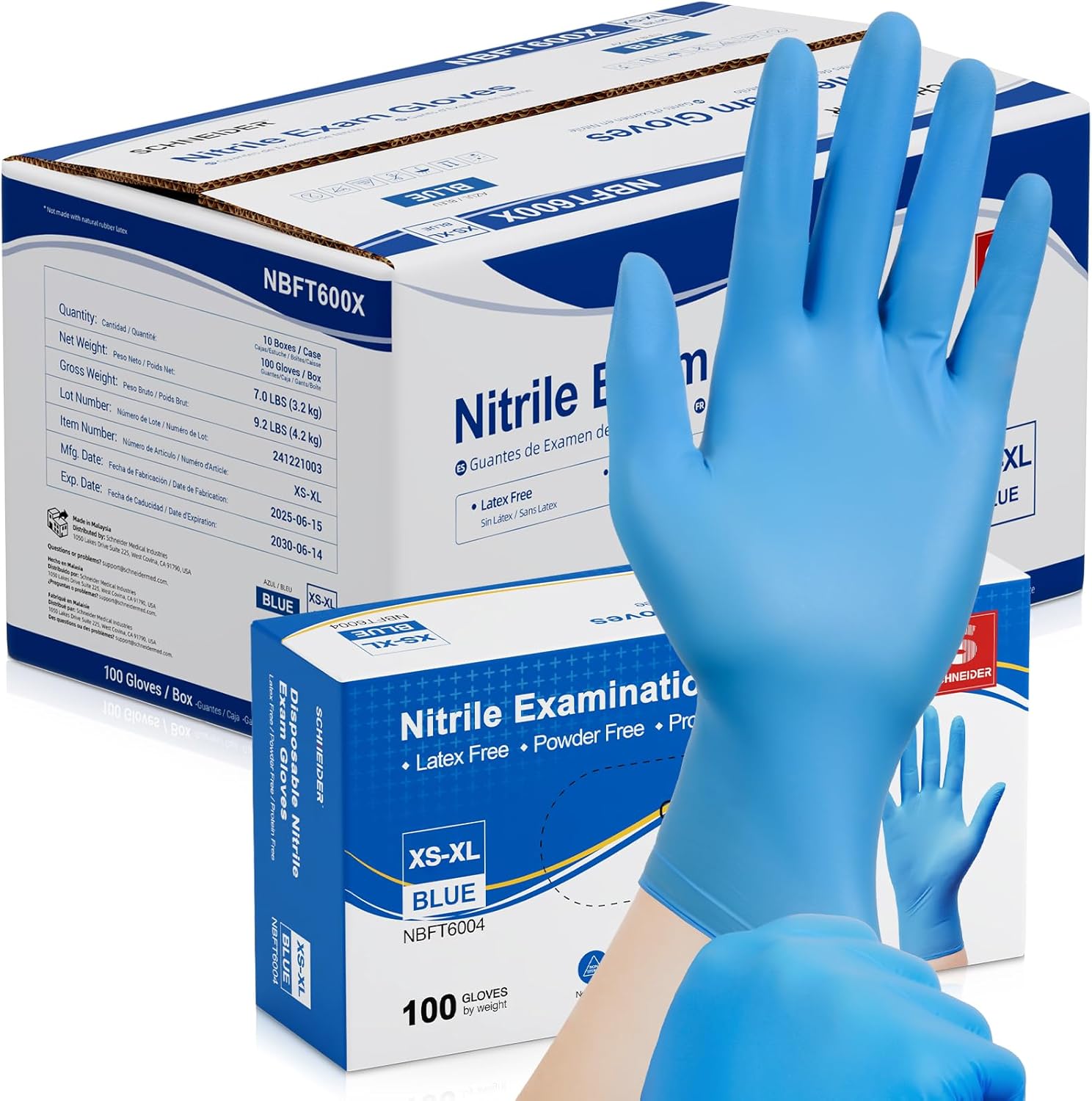 Nitrile Exam Gloves, Medical G - Exam Glove Nitrile 评论和价格