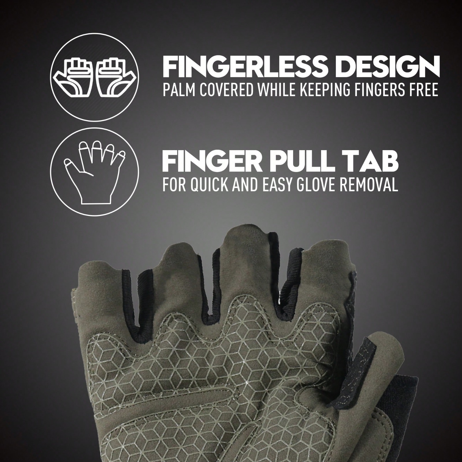 Tactical Fingerless Impact Glo - Work Glove Impact 评论和价格