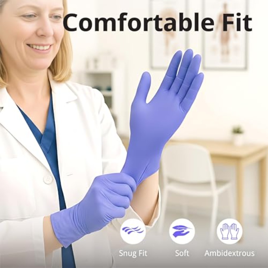 SwiftGrip Disposable Nitrile E - Exam Glove Nitrile 评论和价格