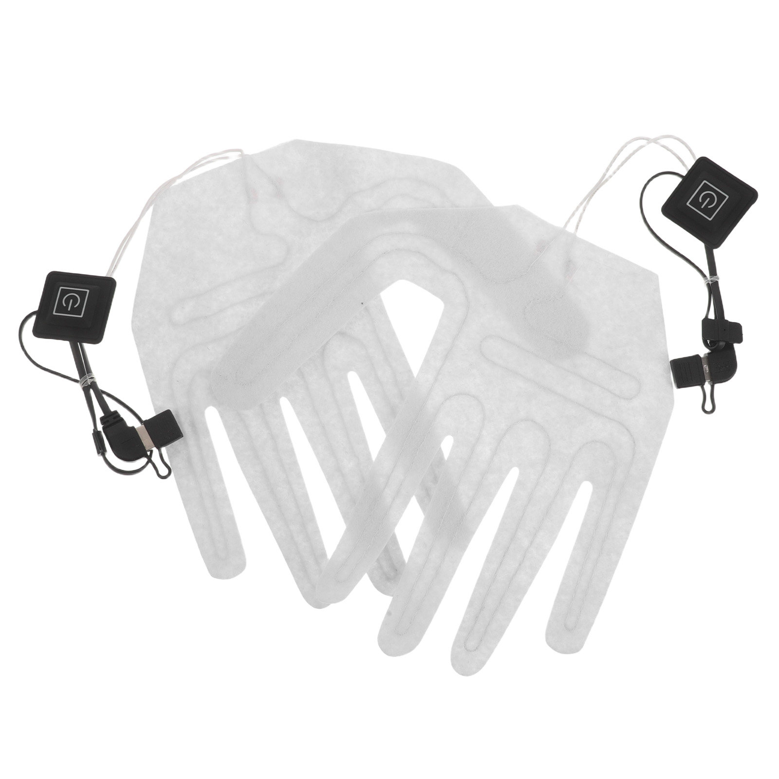 2Pcs Full Finger Electric Heat - Cycling Glove Padded 评论和价格