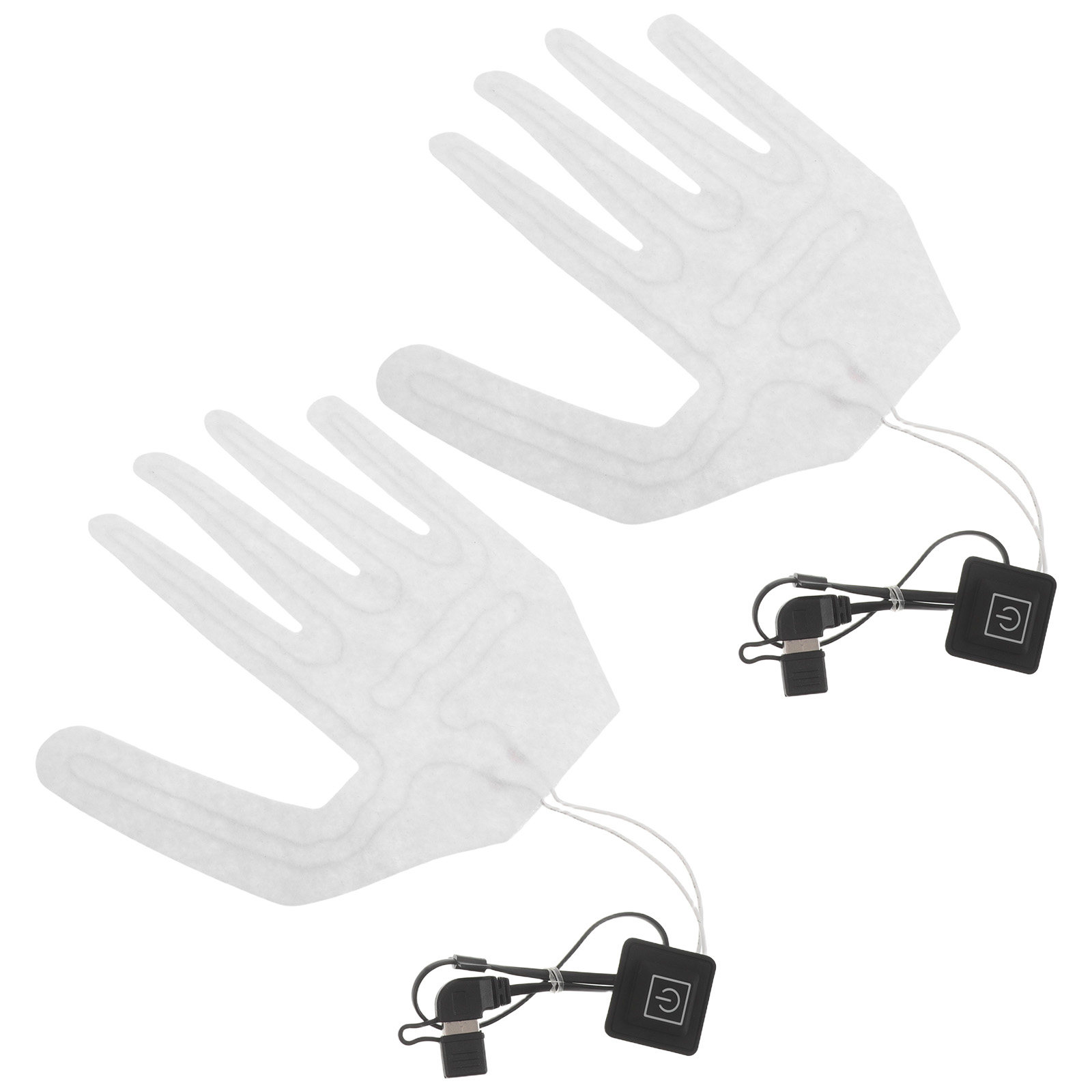 2Pcs Full Finger Electric Heat - Cycling Glove Padded 评论和价格