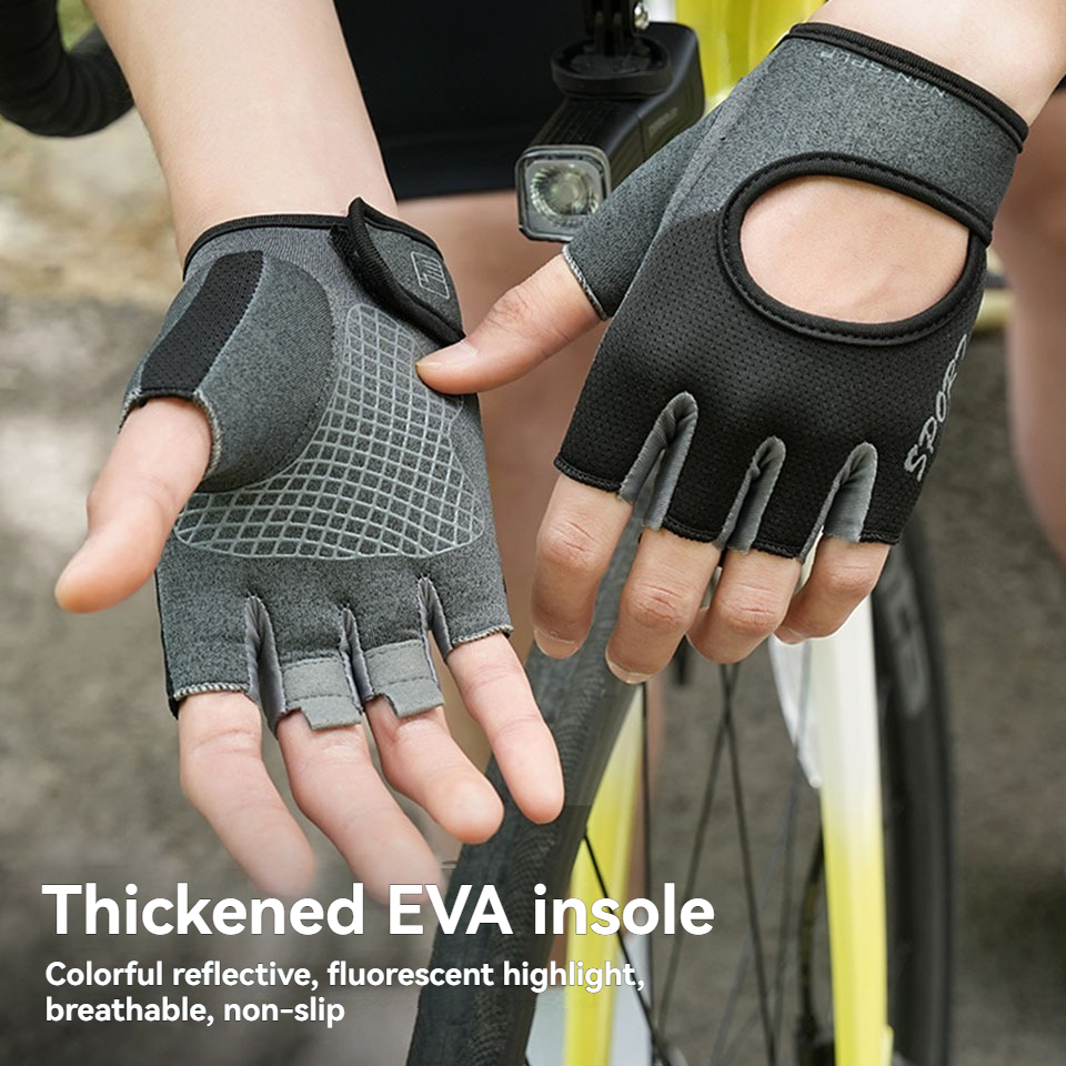 Cycling Sport Half Finger Glov - Workout Glove Gym 评论和价格