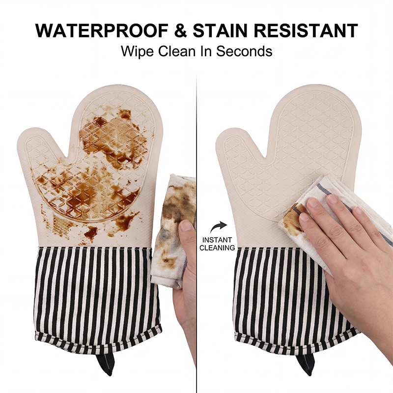 Anti-scald Silicone Gloves Hea - Oven Mitt Silicone 评论和价格