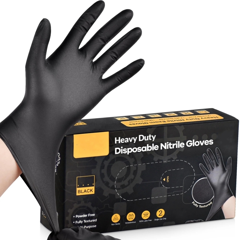 20PCS Black Disposable Nitrile - Nitrile Mechanic Glove 评论和价格