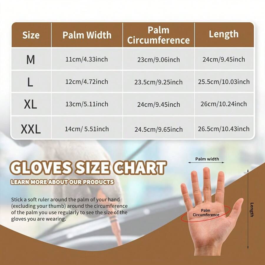 Two Pairs Of Brown Leather Glo - Work Glove Impact 评论和价格