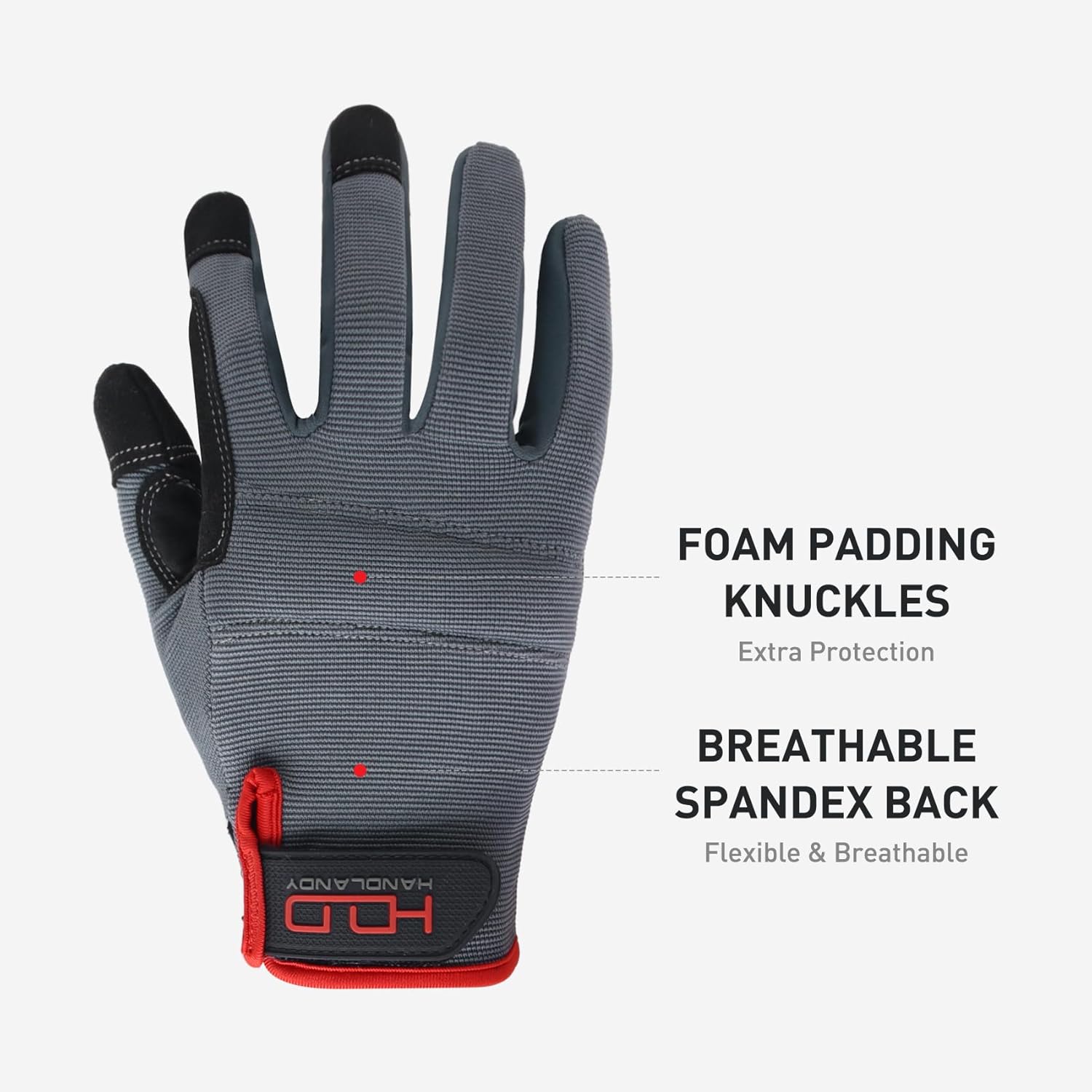 Anti-Vibration Gloves Work for - Work Glove Impact 评论和价格