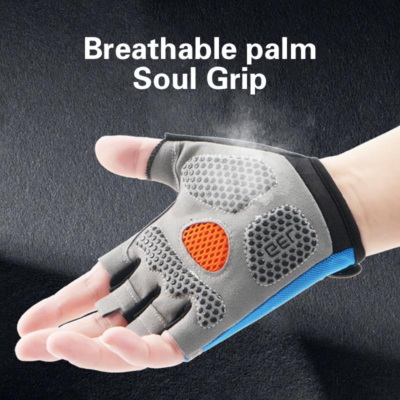 Bike Gloves Half Finger Breath - Cycling Glove Padded 评论和价格