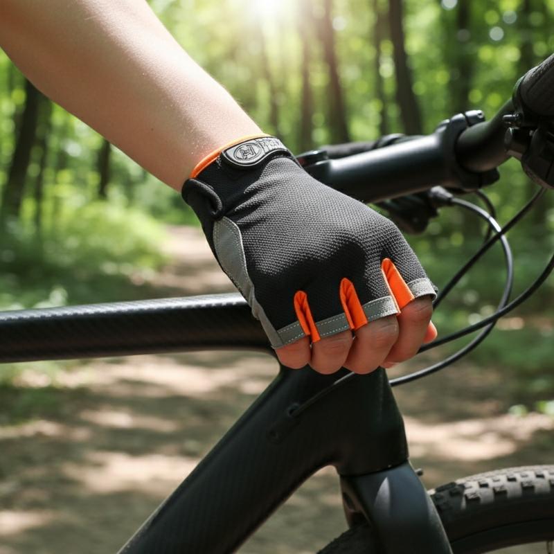 Bike Gloves Half Finger Breath - Cycling Glove Padded 评论和价格