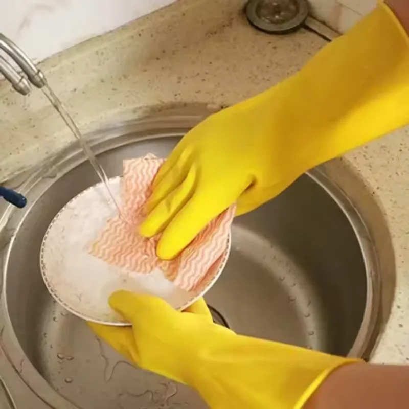 1-10PCS Housework Gloves House - Dish Glove Rubber 评论和价格