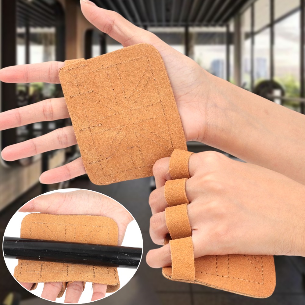 Cowhide Leather Weight Lifting - Workout Glove Gym 评论和价格