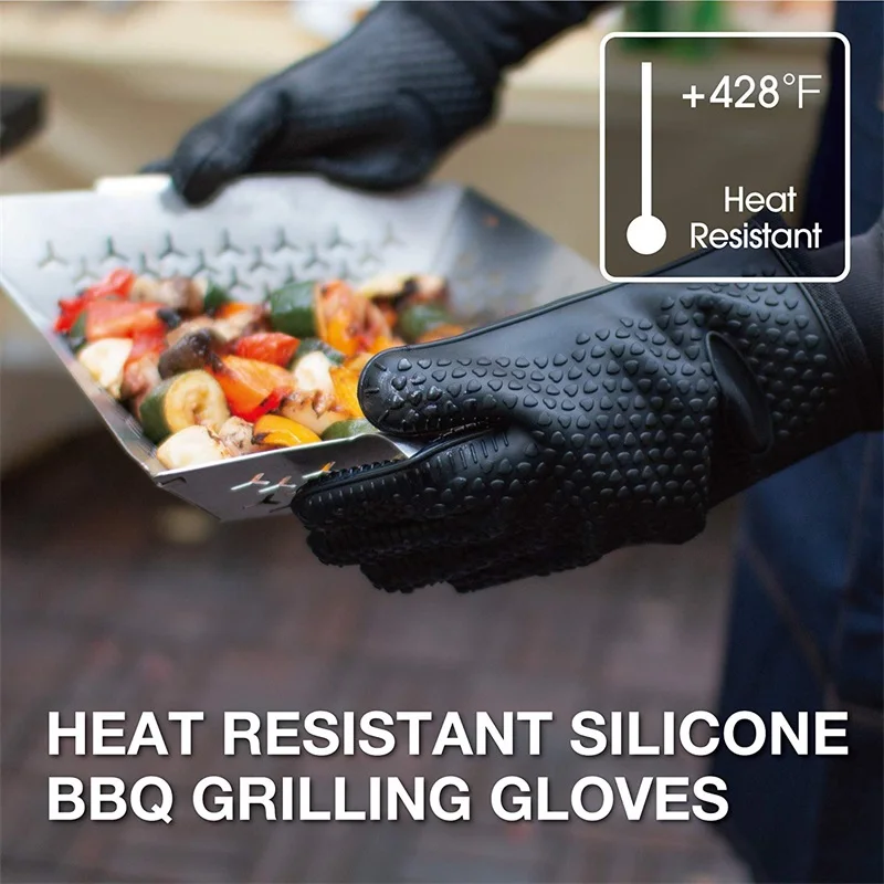 Heat Resistant Silicone Oven M - Oven Mitt Silicone 评论和价格
