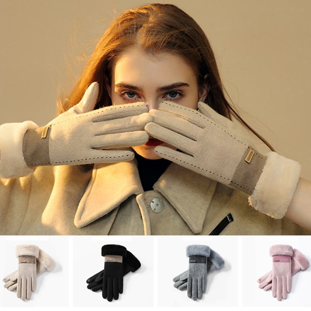 Soft Winter Thermal Gloves Thi - Wool Glove Lined 评论和价格