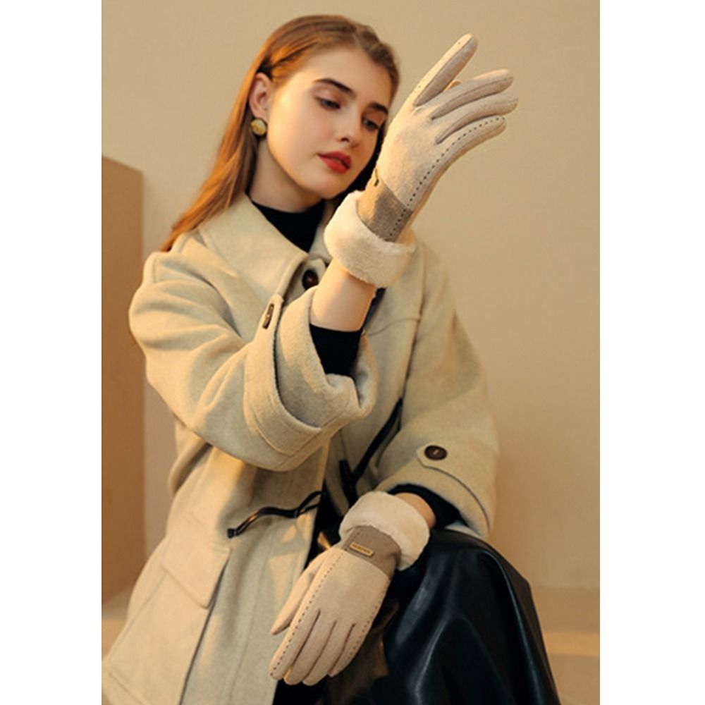 Soft Winter Thermal Gloves Thi - Wool Glove Lined 评论和价格