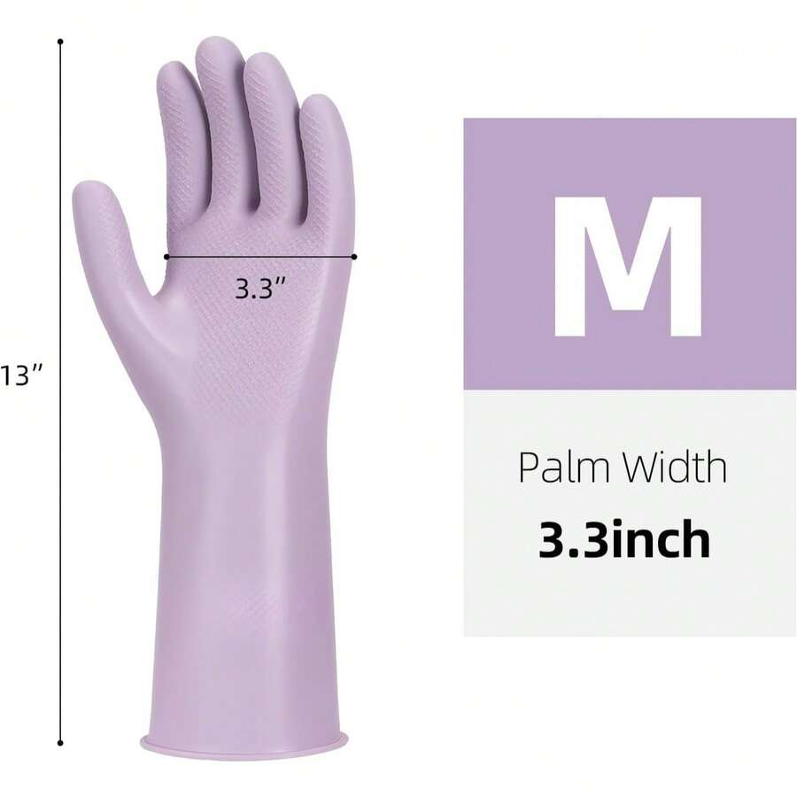 6 Pairs Rubber Cleaning Gloves - Rubber Glove Cleaning 评论和价格