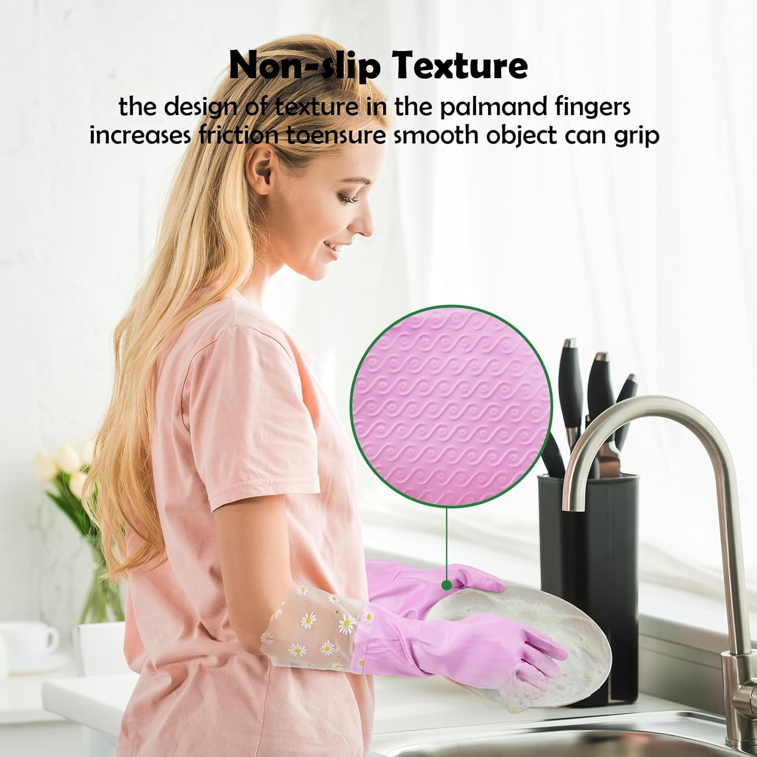 Reusable Rubber Cleaning Glove - Rubber Glove Cleaning 评论和价格