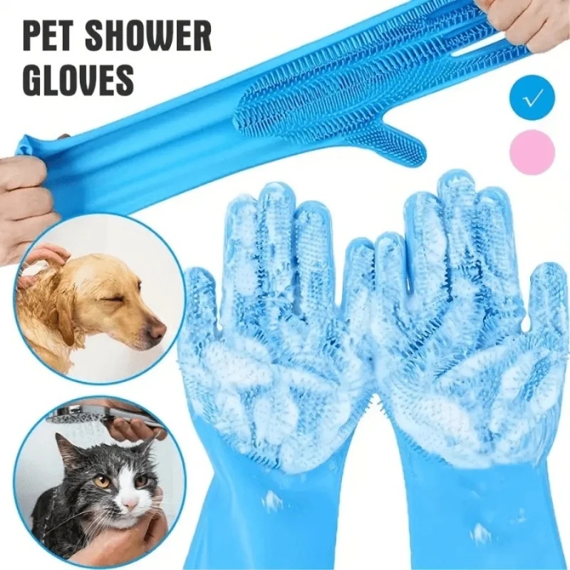 Silicone dishwashing gloves, h - Dish Glove Rubber 评论和价格