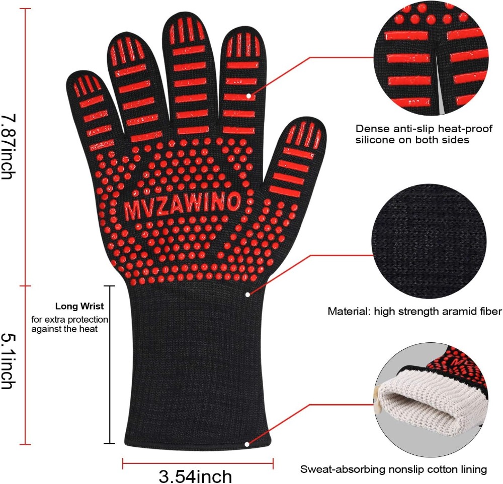 1472°F Extreme Heat Resistant  - Heat Resistant Glove 评论和价格