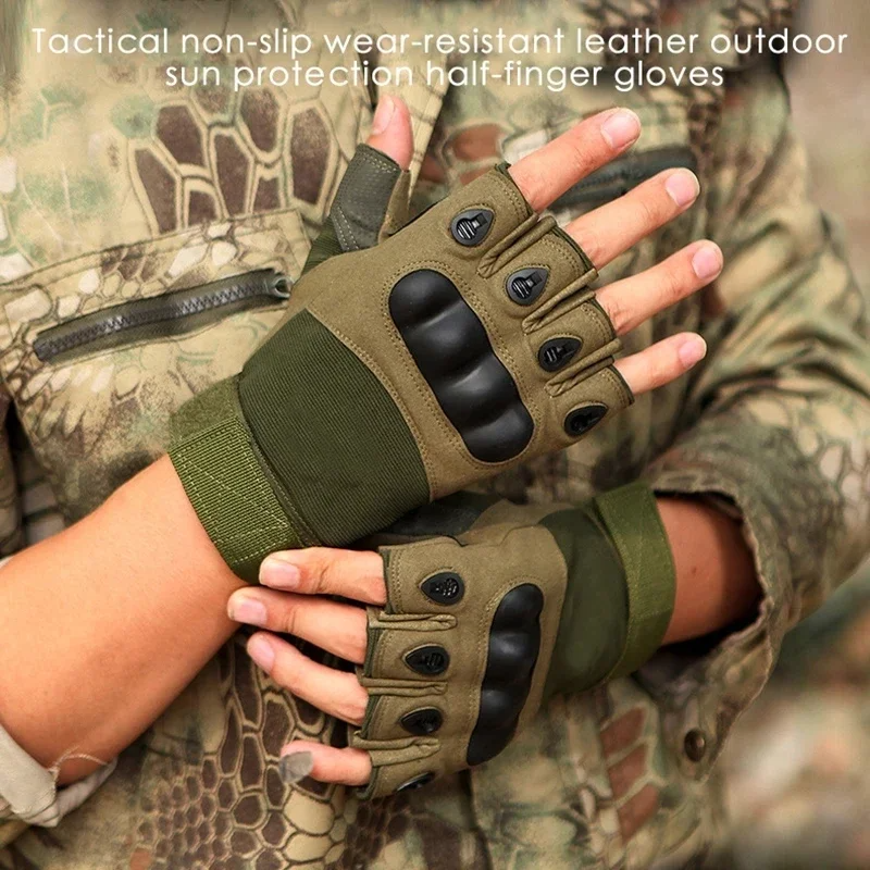 Half Finger Men's Gloves Outdo - Cycling Glove Padded 评论和价格