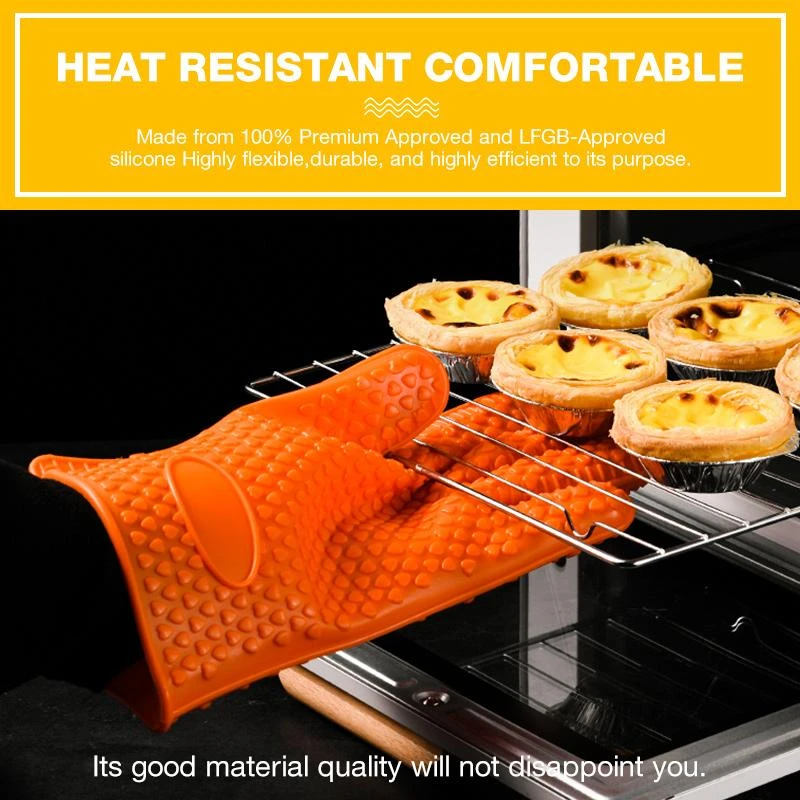 Silicone Oven Mitt Oven Gloves - Oven Mitt Silicone 评论和价格