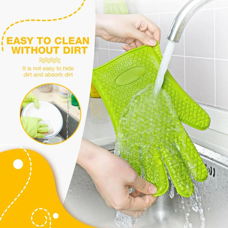 Silicone Oven Mitt Oven Gloves - Oven Mitt Silicone 评论和价格