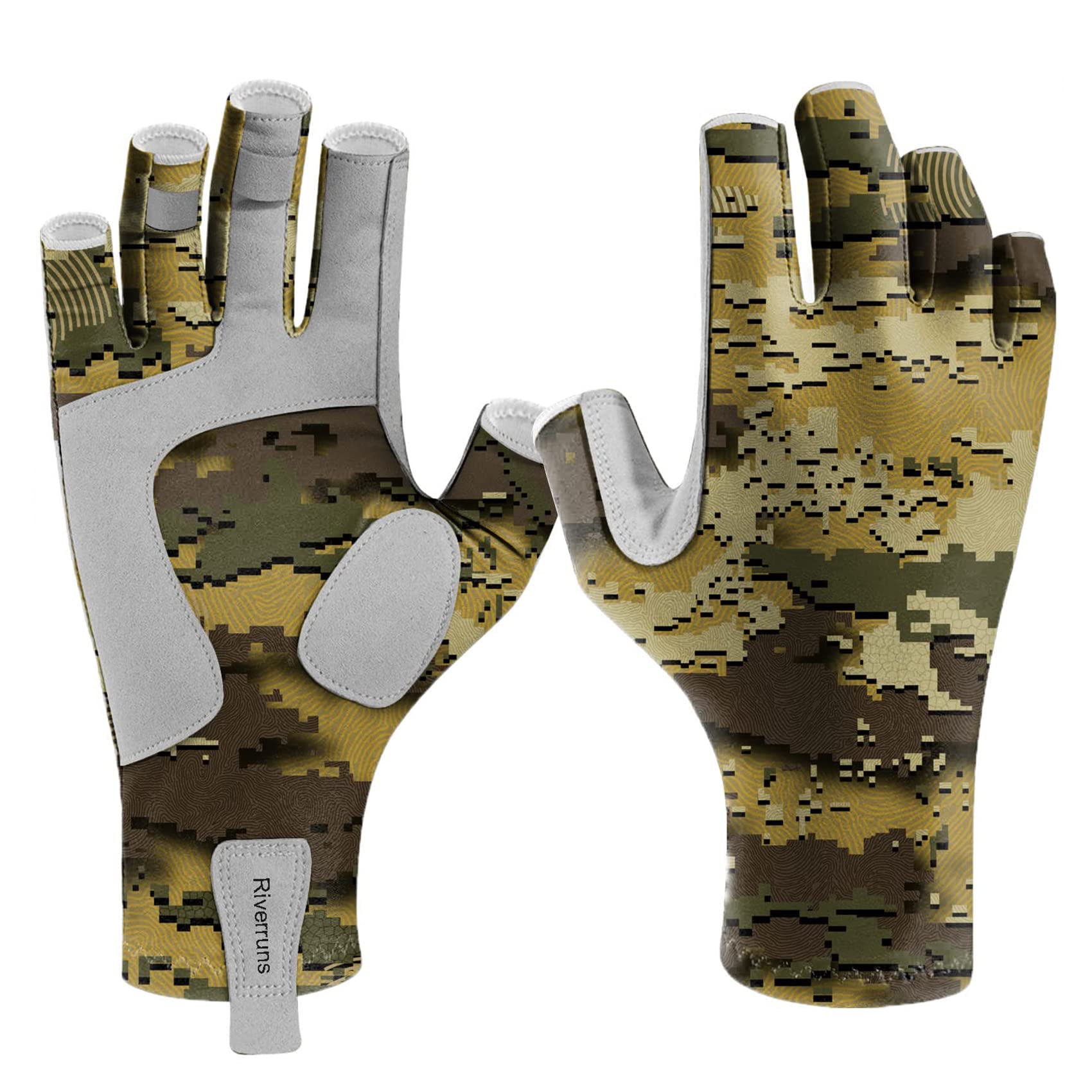 Riverruns Fingerless Fishing G - Cycling Glove Padded 评论和价格