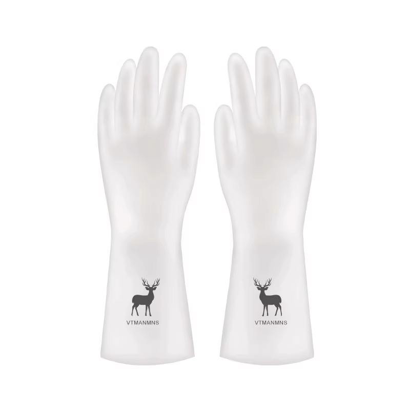 Waterproof Housework Cleaning  - Dish Glove Rubber 评论和价格