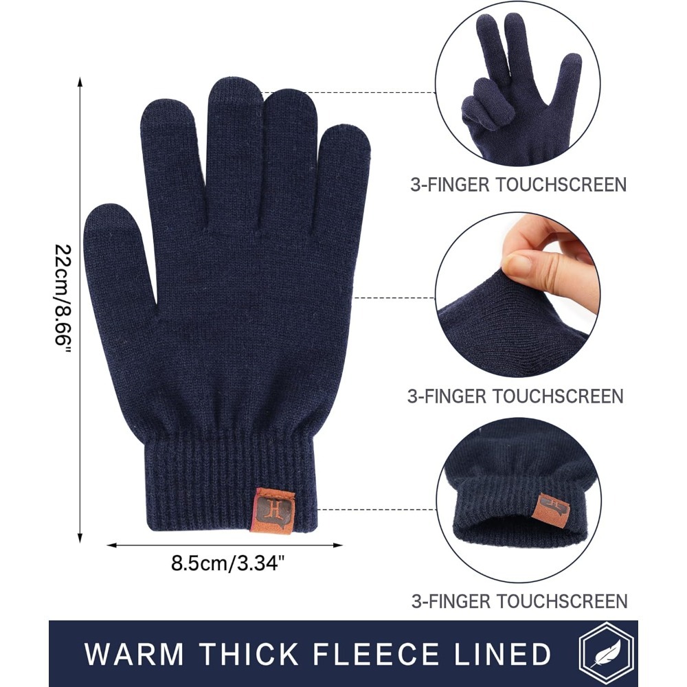 Women's Winter Touchscreen Woo - Wool Glove Lined 评论和价格