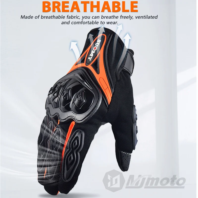 SUOMY Summer Touchscreen Motor - Motorcycle Glove Knuckle 评论和价格