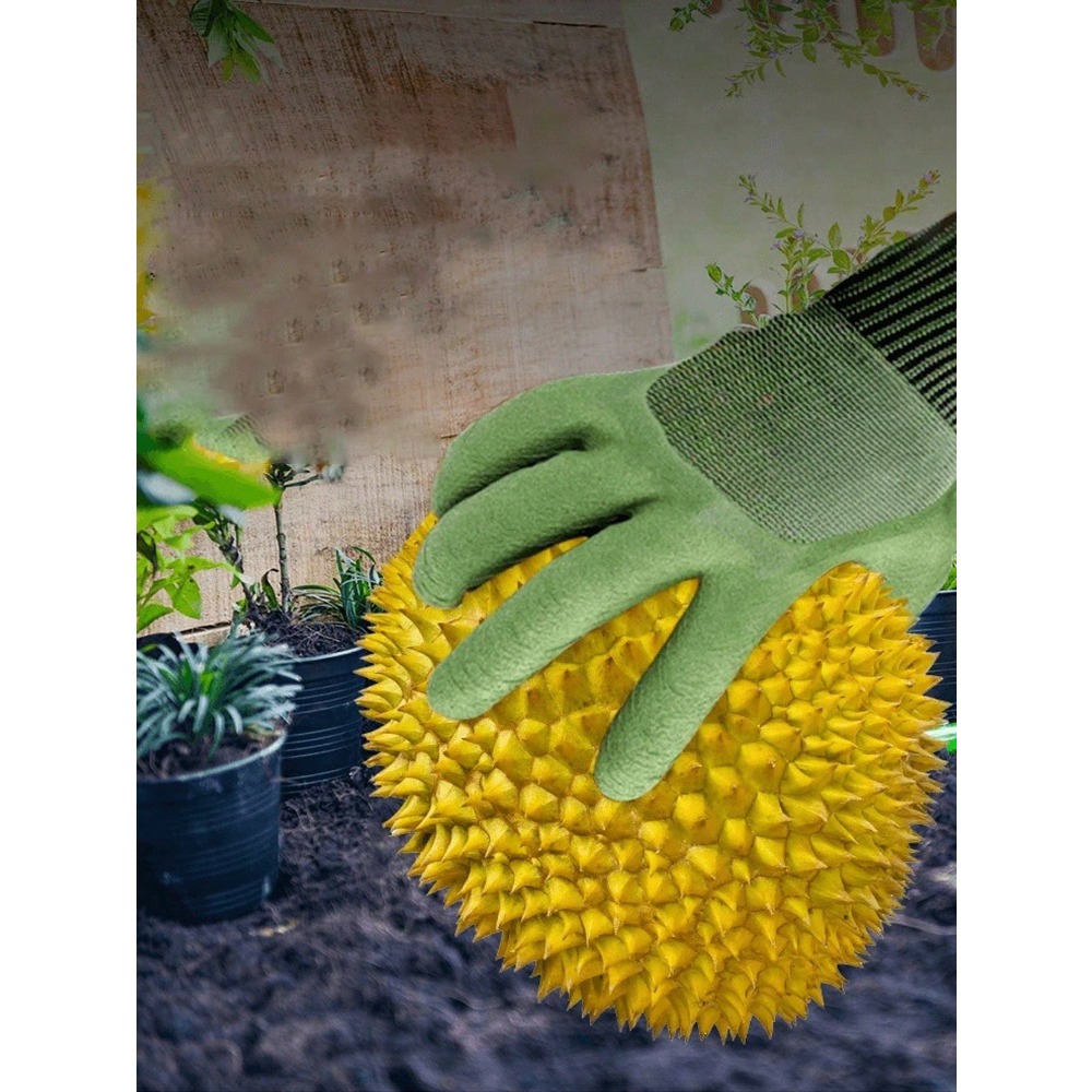 5/2 Pairs Nitrile Garden Glove - Cut Resistant Glove 评论和价格