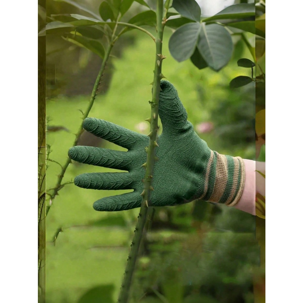 5/2 Pairs Nitrile Garden Glove - Cut Resistant Glove 评论和价格