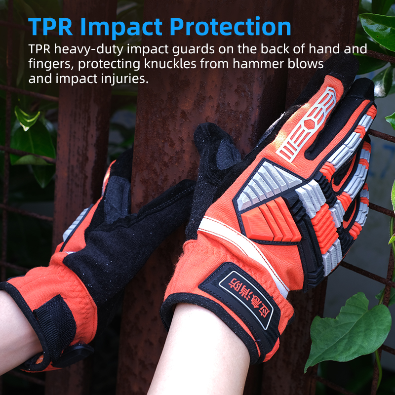 XYEHS 1 Pair TPR Impact Resist - Work Glove Impact 评论和价格